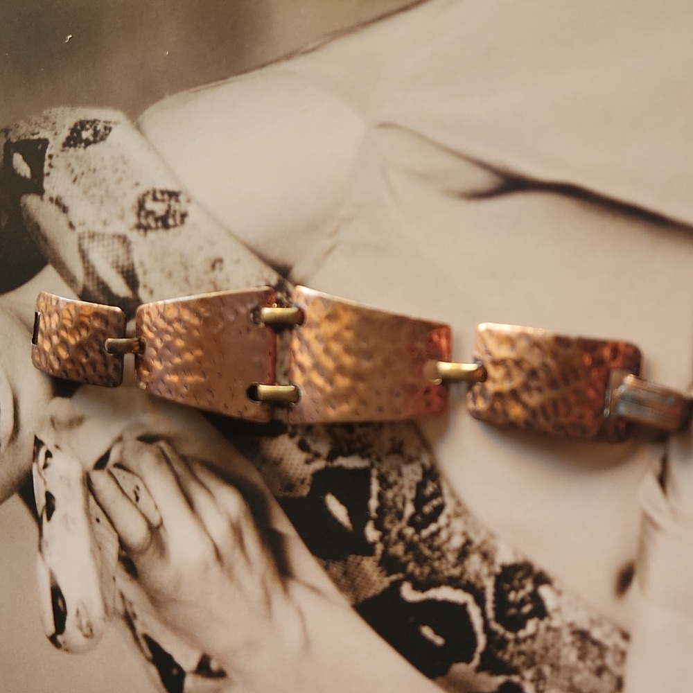 Vintage copper bracelet